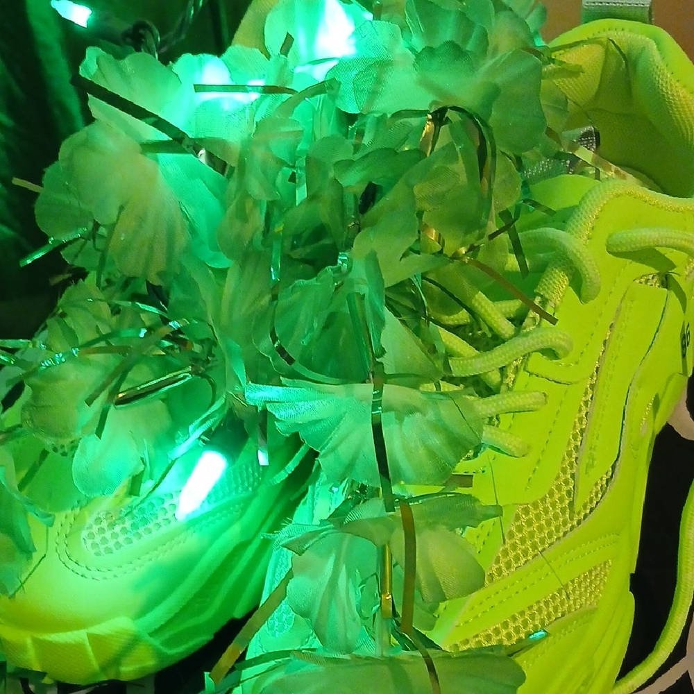 Vibrant Lime Women's Sneakers
